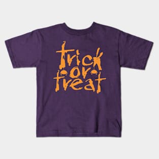 Trick or Treat. Classic Halloween Costume Design. Kids T-Shirt